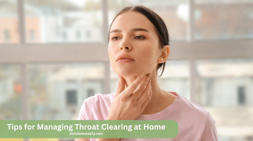 Tips for Managing Throat Clearing at Home