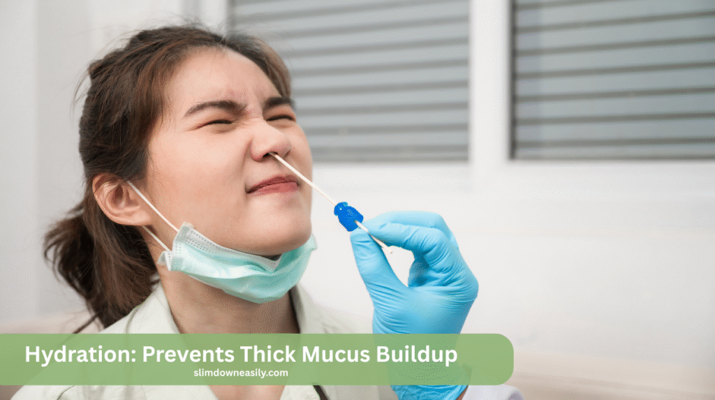 Hydration: Prevents Thick Mucus Buildup